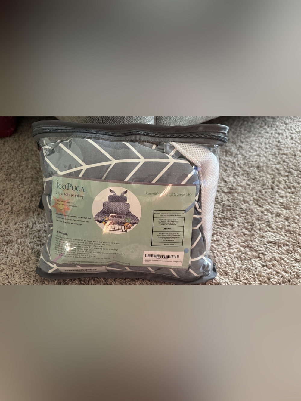 Shopping Cart & High Chair Cover